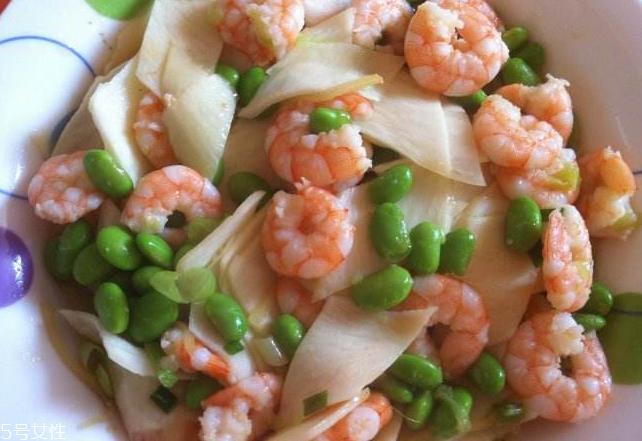 虾仁和毛豆可以同食吗 贫血就吃这道菜