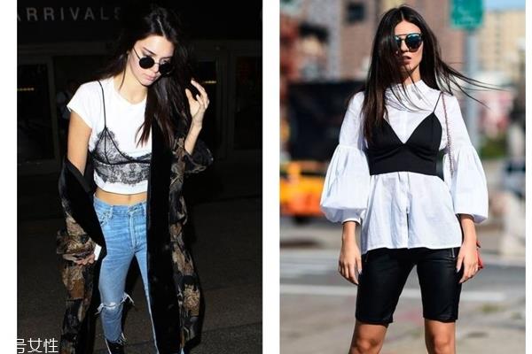 蕾丝吊带背心怎么搭配 5种搭配时尚又性感