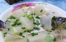 鲫鱼可以和冬瓜一起吃吗?鲫鱼能和冬瓜同吃吗?