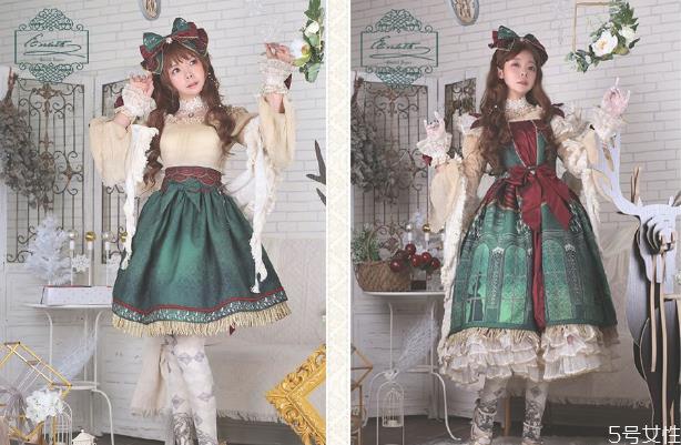 圣诞节穿的洛丽塔 圣诞lolita推荐 圣诞节穿的洛丽塔 圣诞lolita推荐