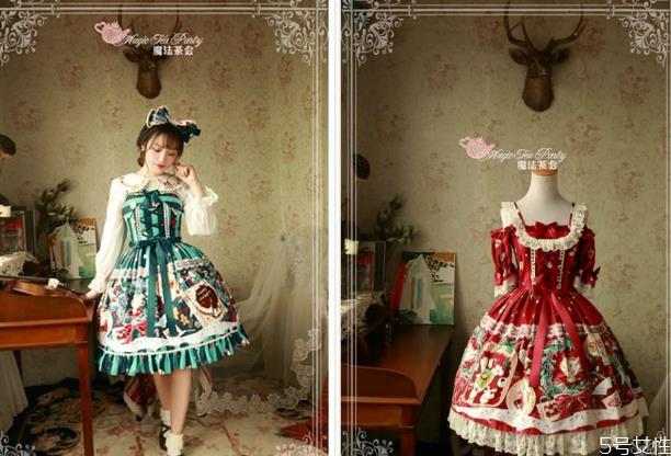 圣诞节穿的洛丽塔 圣诞lolita推荐 圣诞节穿的洛丽塔 圣诞lolita推荐