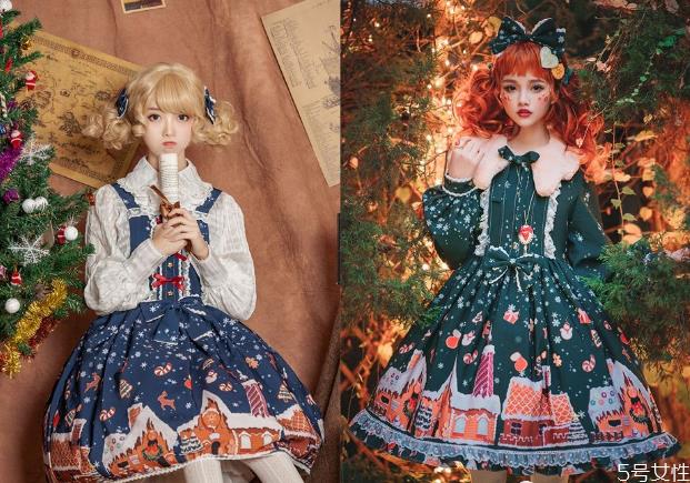 圣诞节穿的洛丽塔 圣诞lolita推荐 圣诞节穿的洛丽塔 圣诞lolita推荐