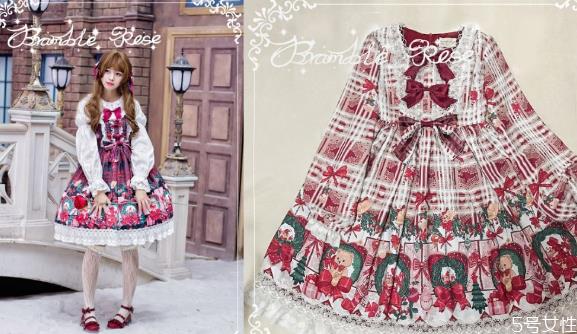 圣诞节穿的洛丽塔 圣诞lolita推荐 圣诞节穿的洛丽塔 圣诞lolita推荐