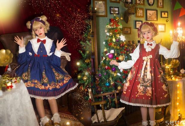 圣诞节穿的洛丽塔 圣诞lolita推荐 圣诞节穿的洛丽塔 圣诞lolita推荐