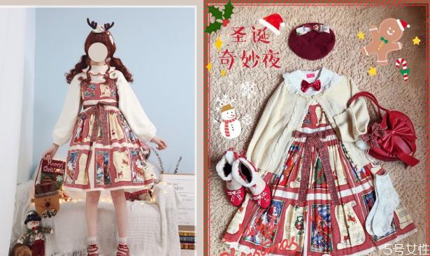 圣诞节穿的洛丽塔 圣诞lolita推荐 圣诞节穿的洛丽塔 圣诞lolita推荐