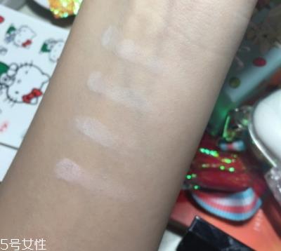 纪梵希四宫格粉饼色号试色 纪梵希四宫格粉饼色号试色