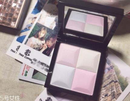 纪梵希四宫格粉饼色号试色 纪梵希四宫格粉饼色号试色