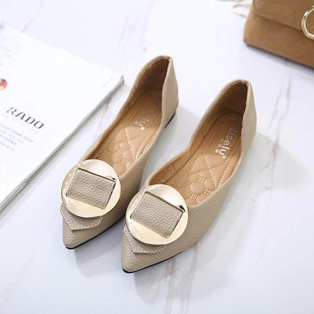 春天专属女人的几款平跟单鞋，舒适时尚不累脚，还很养眼吸睛