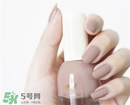 hm指甲油色号 hm指甲油试色