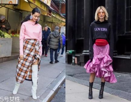 冬季半身裙怎么搭配？这样穿时尚又藏肉