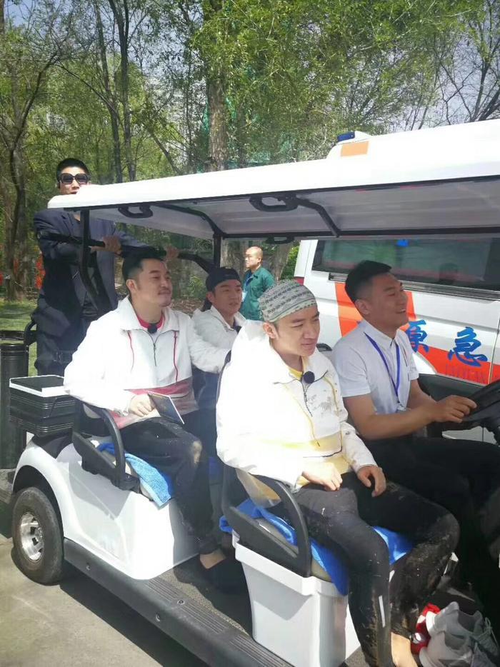 奔跑吧太原录制现场照片大曝光 邓超鹿晗郑恺王祖蓝陈赫baby李晨