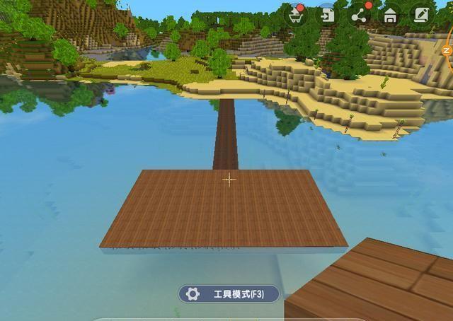 迷你世界:300秒速建“水上别墅”,颜值太高,玩家:想住一辈子