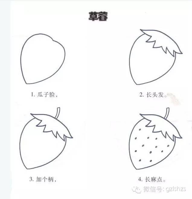 给老师们分享,幼儿园幼师简笔画系列——生活篇