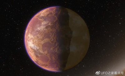 ​被潮汐锁定的紫色行星，一半正常一半冰封，上面环境复杂