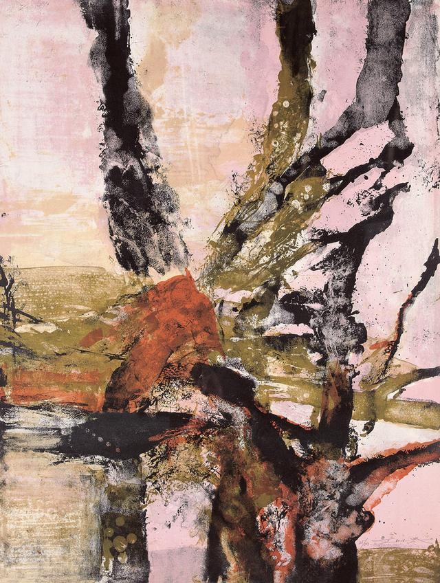 一幅画值几个亿,抽象画艺术大师赵无极画作欣赏