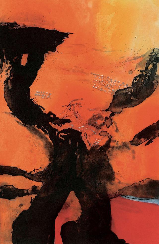 一幅画值几个亿,抽象画艺术大师赵无极画作欣赏