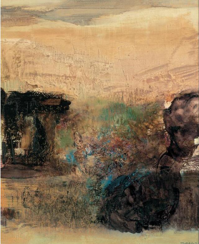 一幅画值几个亿,抽象画艺术大师赵无极画作欣赏