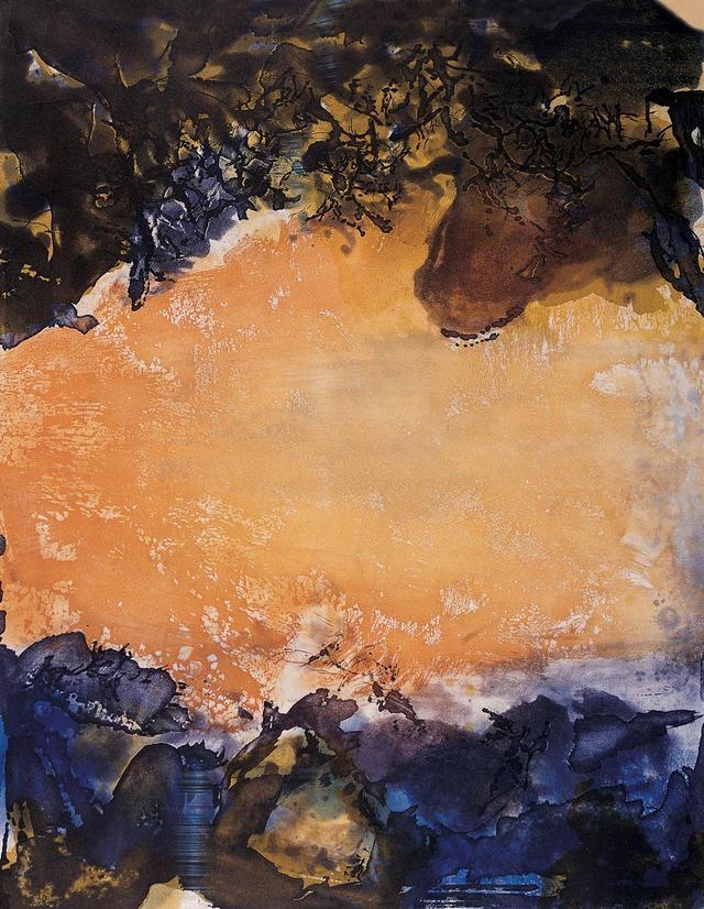 一幅画值几个亿,抽象画艺术大师赵无极画作欣赏