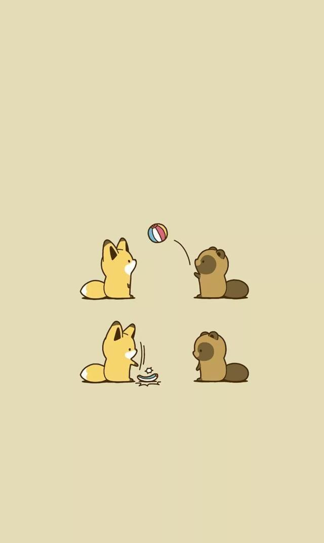 可爱简约壁纸，大屏幕手机壁纸，卡通超萌锁屏，不进来会后悔滴