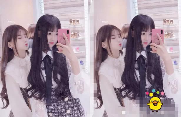 杨清柠晒姐妹花合照,王乐乐迷她是有原因的