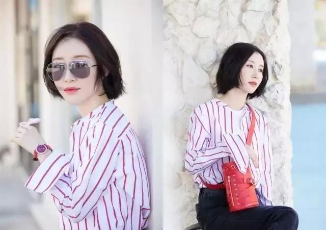 40岁左右女性短烫发推荐，让你看上去时尚又年轻