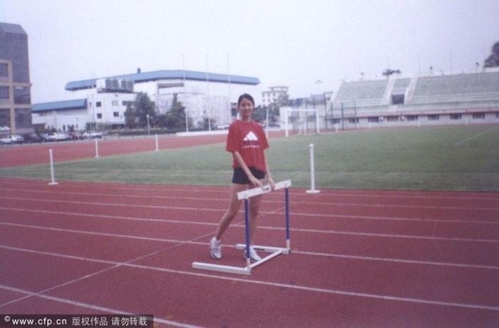 她曾是跨栏女王,如今是世界小姐冠军,与刘翔传绯闻