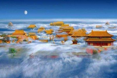 ​天庭真的存在吗？有人在飞机上拍到天庭，科学家都无法解释