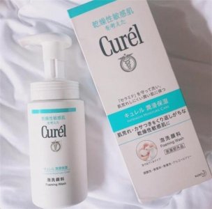 ​温和清洁能力强，珂润这款洗面奶备受青睐