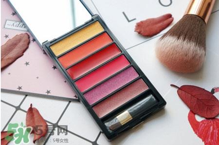 欧莱雅鎏金6色口红盘色号_试色图 欧莱雅鎏金6色口红盘色号_试色图