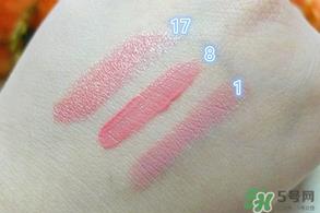 圣罗兰ysl52和17哪个好看？ysl17和52试色比拼
