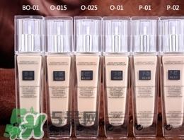 兰蔻奇迹薄纱粉底液色号怎么选？兰蔻奇迹薄纱粉底液色号试色