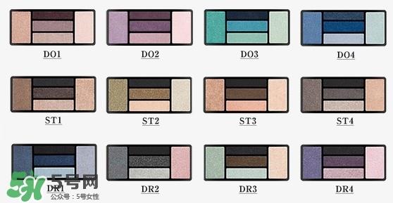 兰蔻眼影色号试色 兰蔻梦寐五色眼影试色图 兰蔻眼影色号试色 兰蔻梦寐五色眼影试色图