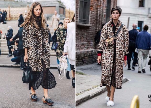 长洋装和冬大衣搭配图片 长洋装和冬大衣搭配图片