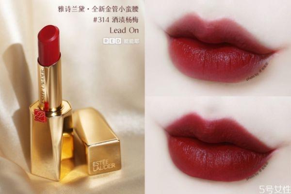 雅诗兰黛314口红怎么样 雅诗兰黛314试色
