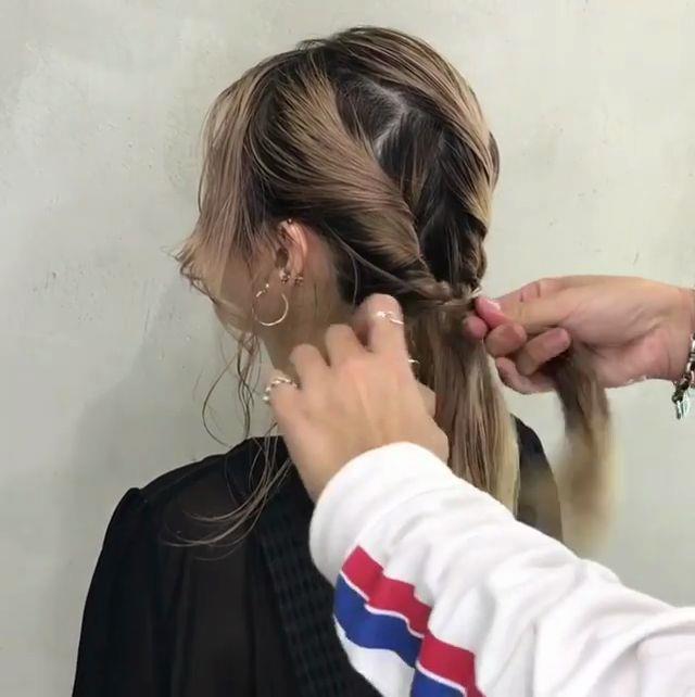 简易三股辫怎么编图文教程