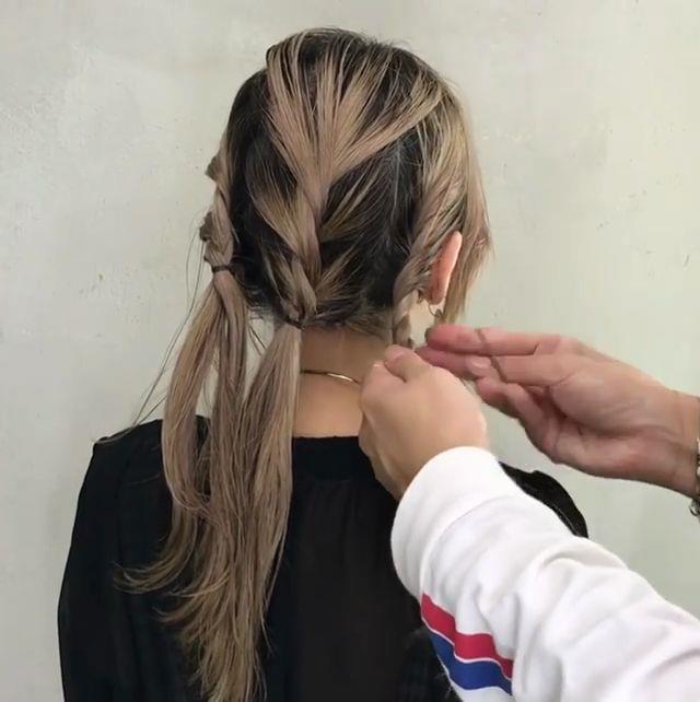 简易三股辫怎么编图文教程