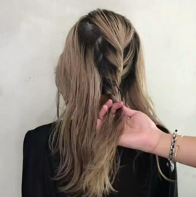 简易三股辫怎么编图文教程