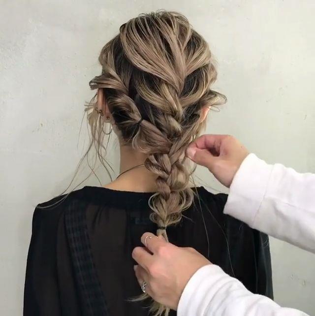 简易三股辫怎么编图文教程