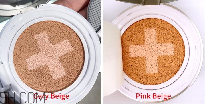 蒂佳婷十字气垫bb霜色号_试色图