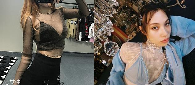 透视装怎么搭配好看图片