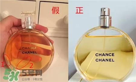 香奈儿邂逅真假 香奈儿邂逅香水真假图对比
