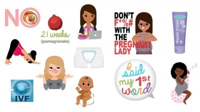 ​最全的妈妈Emoji表情包！太贴切！