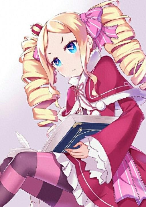 最萌图书管理员贝蒂,双卷马尾洋装美少女碧翠丝