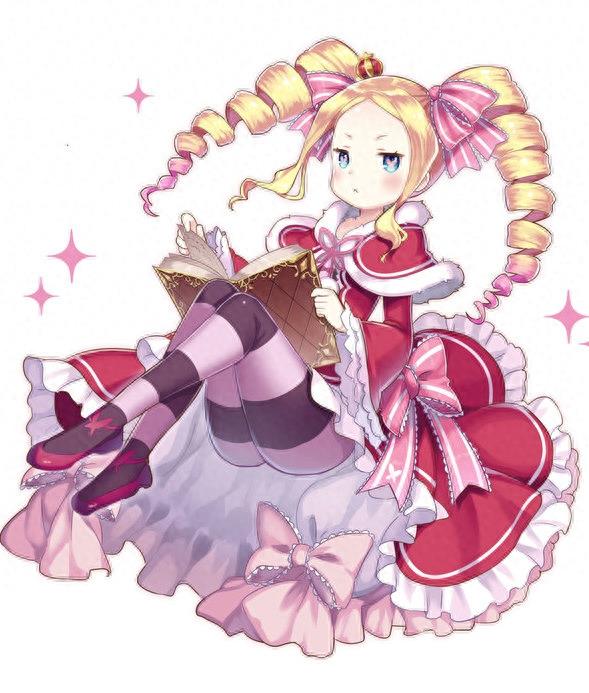 最萌图书管理员贝蒂,双卷马尾洋装美少女碧翠丝