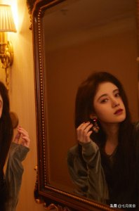 ​鞠婧祎朦胧光影性感写真