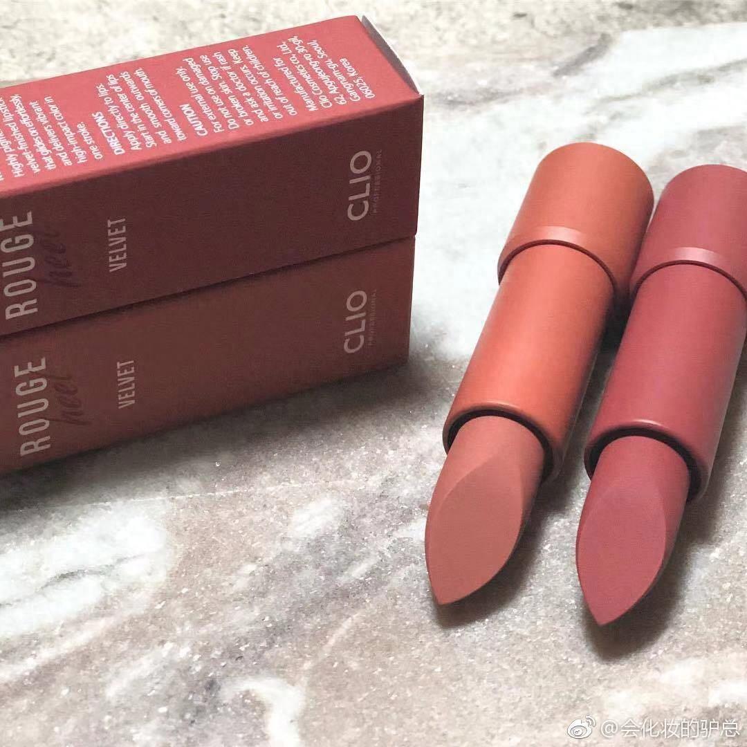 郑秀晶代言clio口红 试色