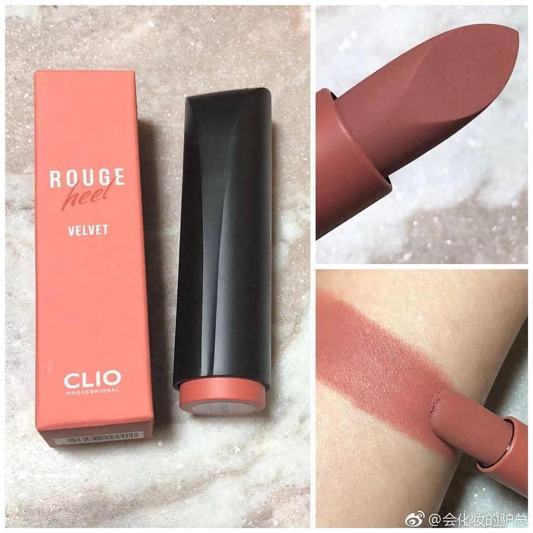 郑秀晶代言clio口红 试色