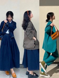 ​27套小个子女生穿搭合集，155也能穿出170的气场，丝毫没有压力