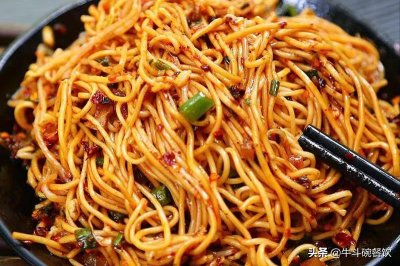 ​重庆凉面的制作全过程