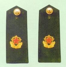 中国武警警衔肩章